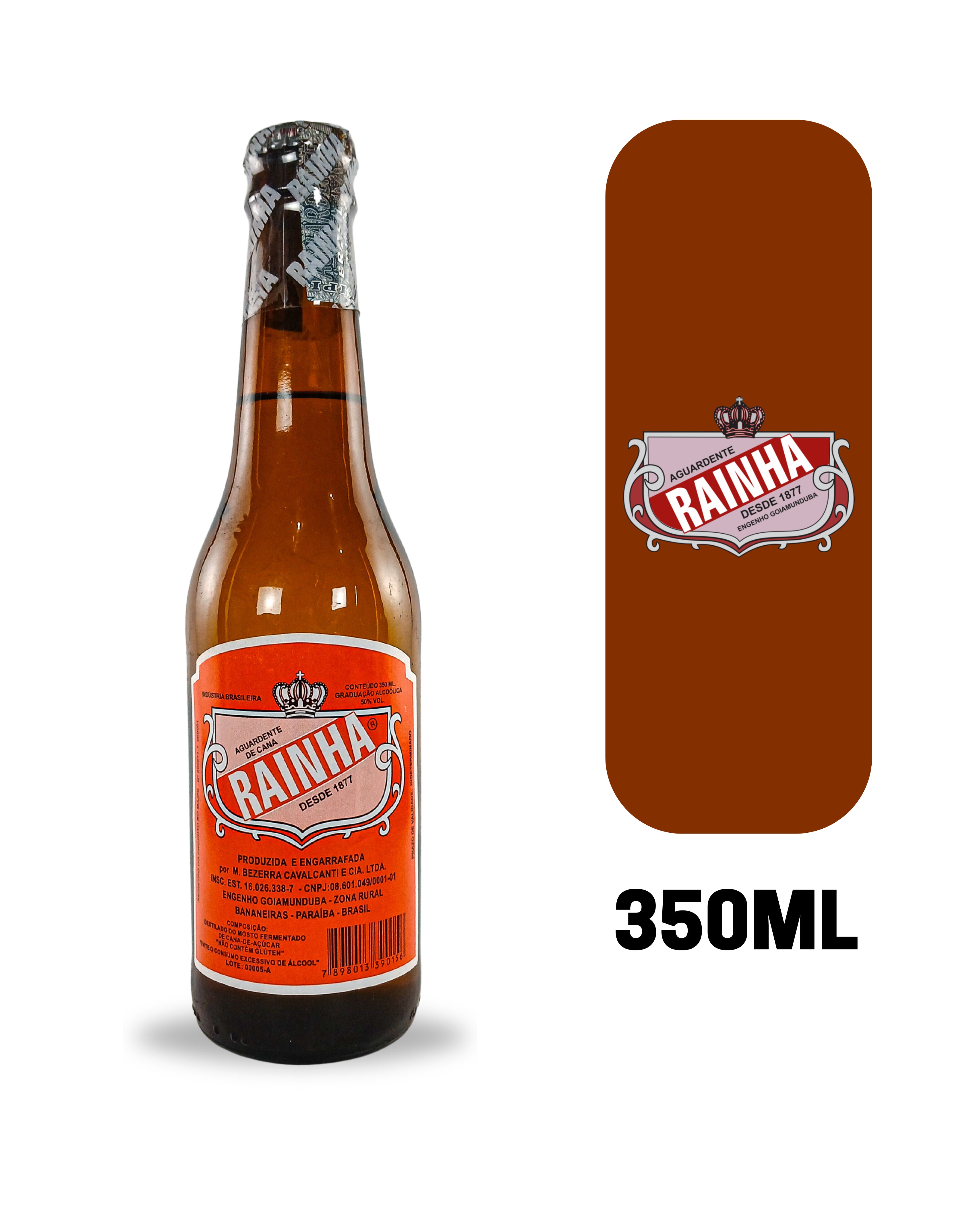 Cachaça Rainha 350ml