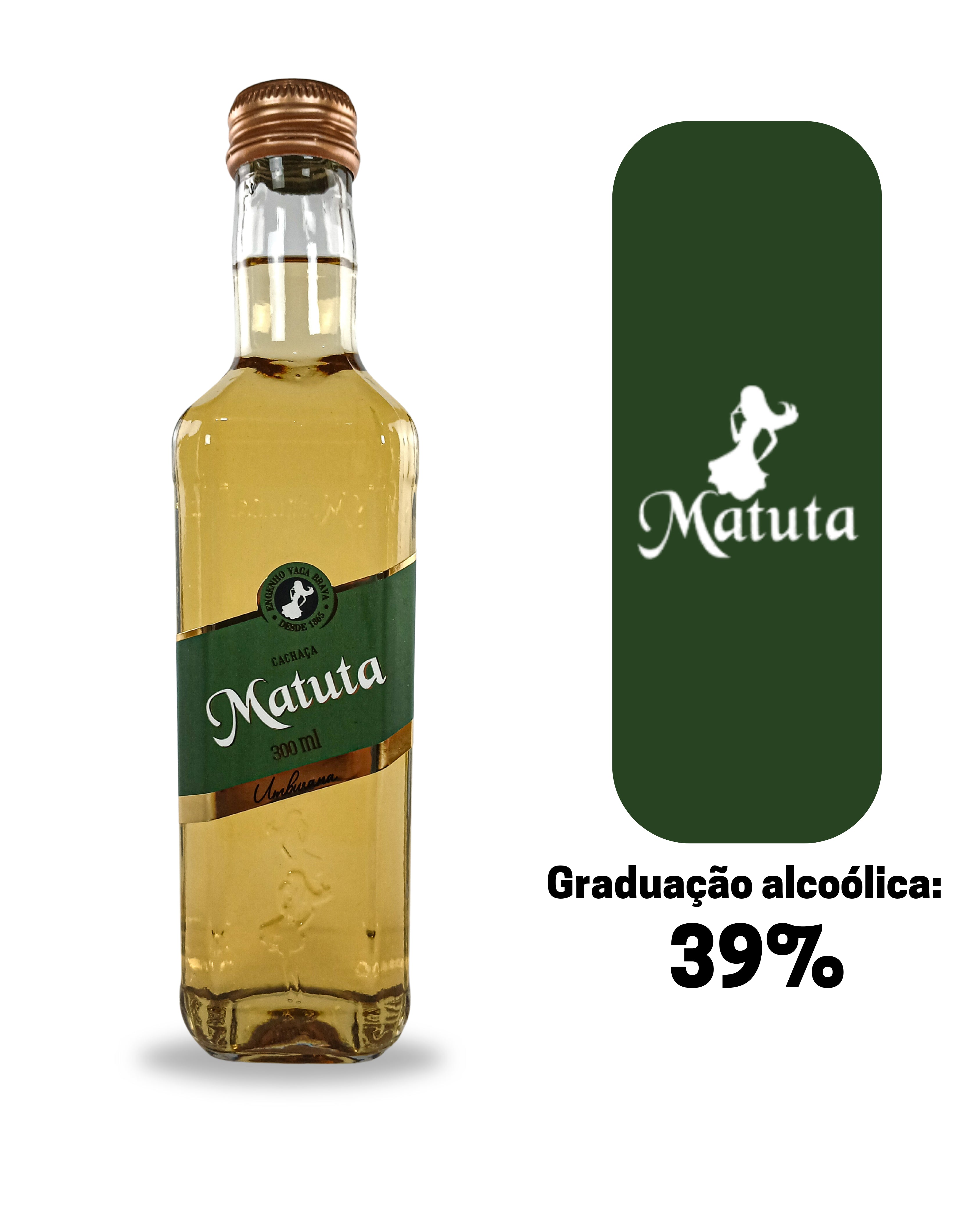 Cachaça Matuta Umburana 300ml