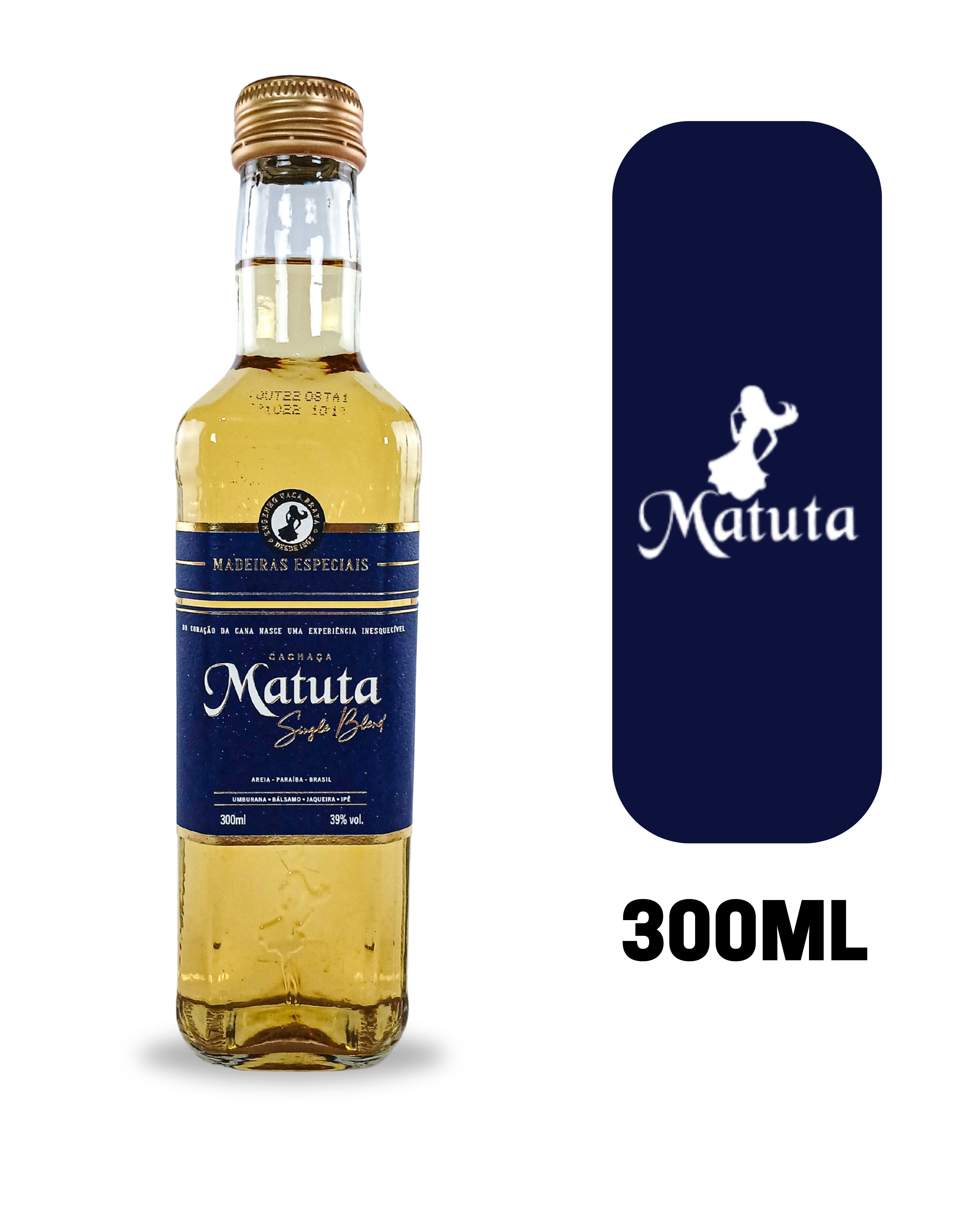 Cachaça Matuta Single Blend 300ml