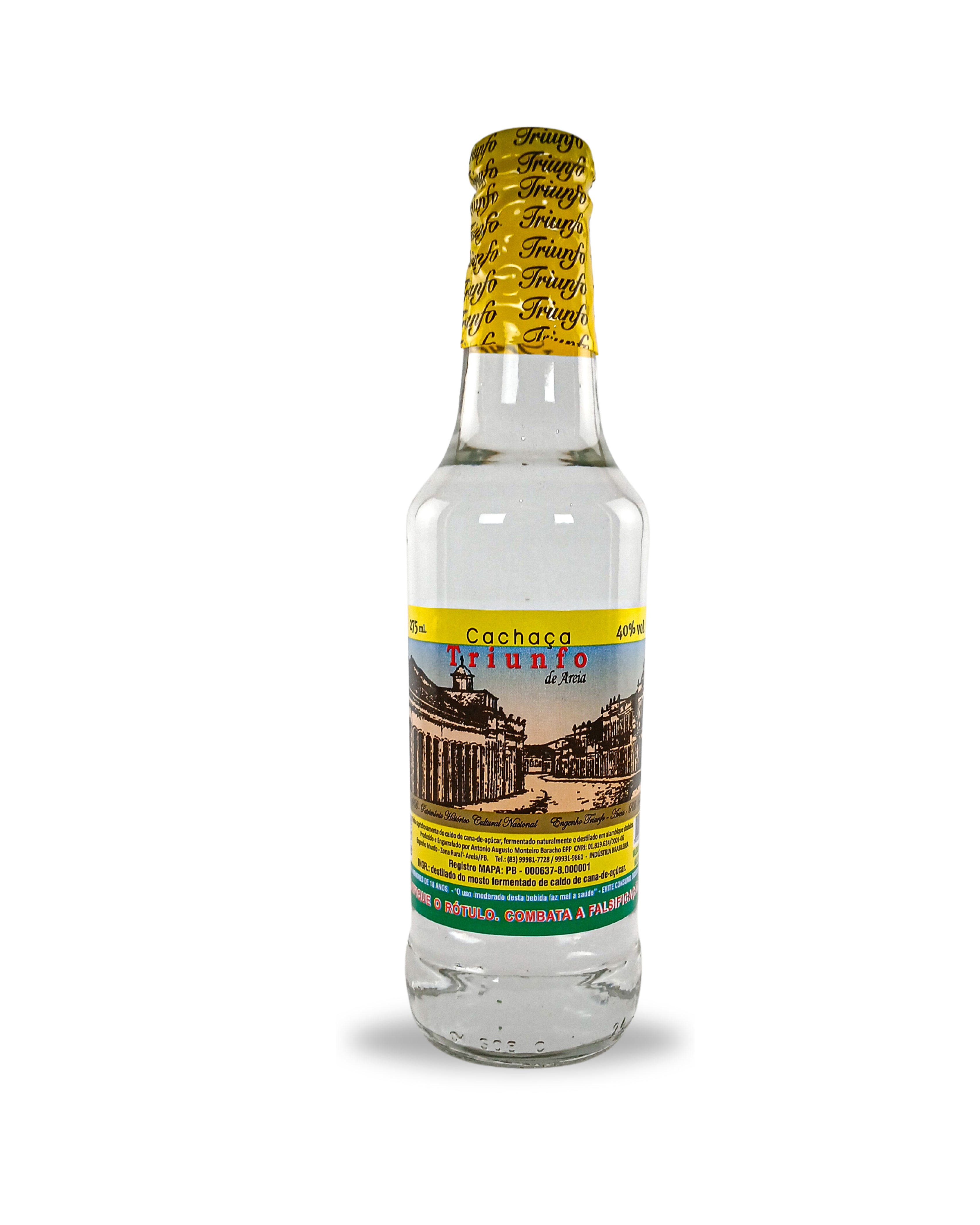 Cachaça Triunfo Cristal 275ml