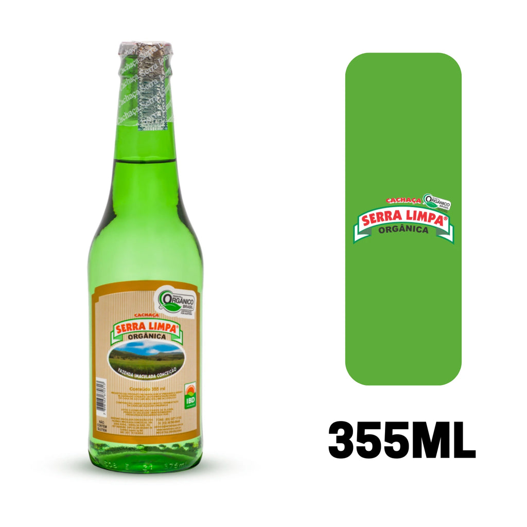 Cachaça Serra Limpa Orgânica Prata 355ml