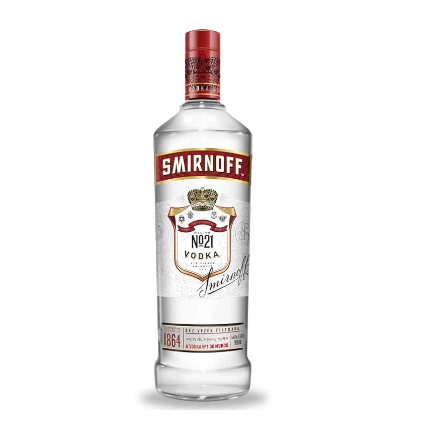 Vodka Destilada Garrafa 998ml Smirnoff